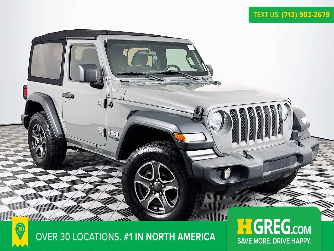 2019 Jeep Wrangler Sport S — SUV — 59,216 mi — Houston, TX