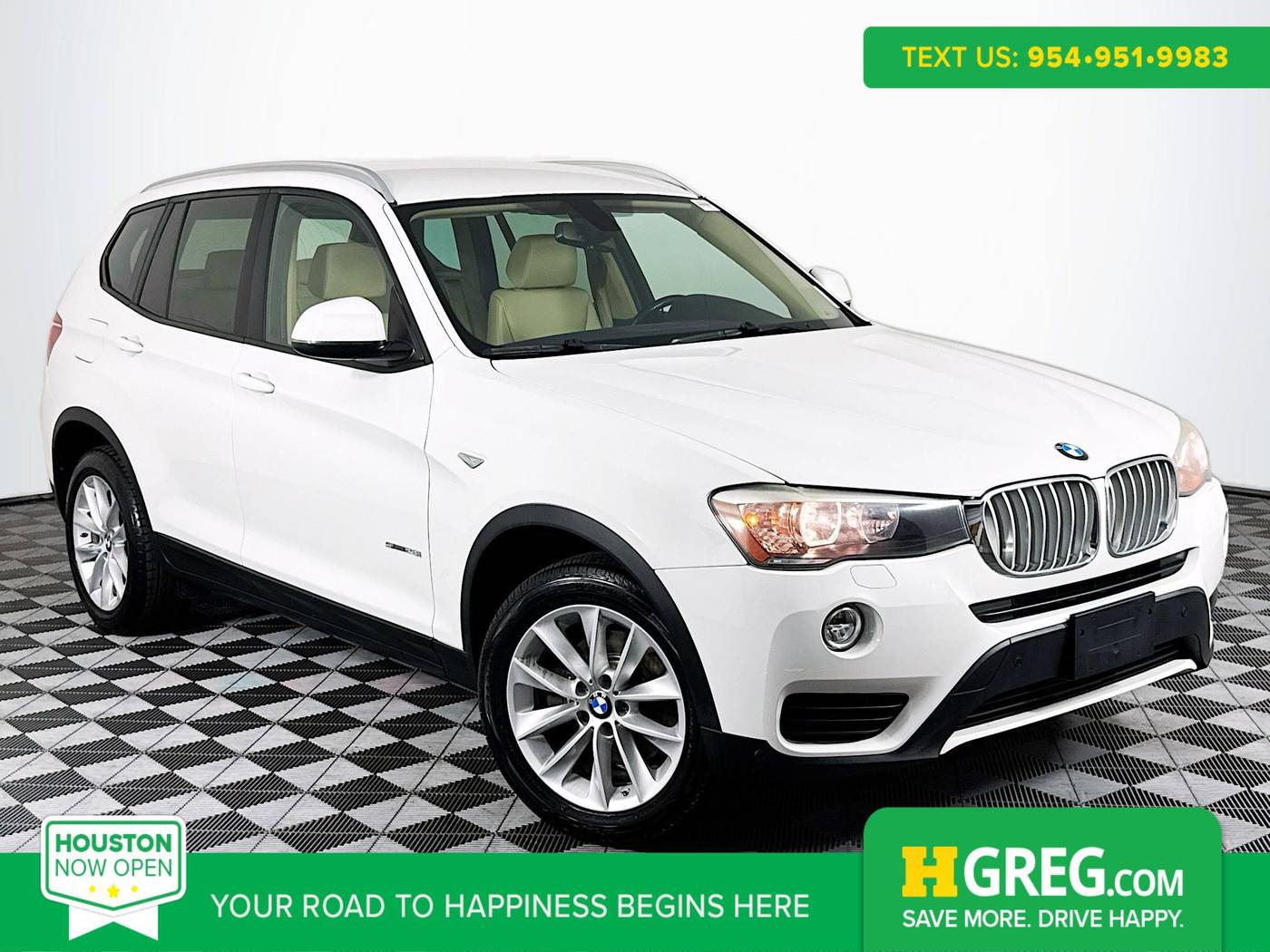 2017 BMW X3 28i — SUV — 83,091 mi — Houston, TX