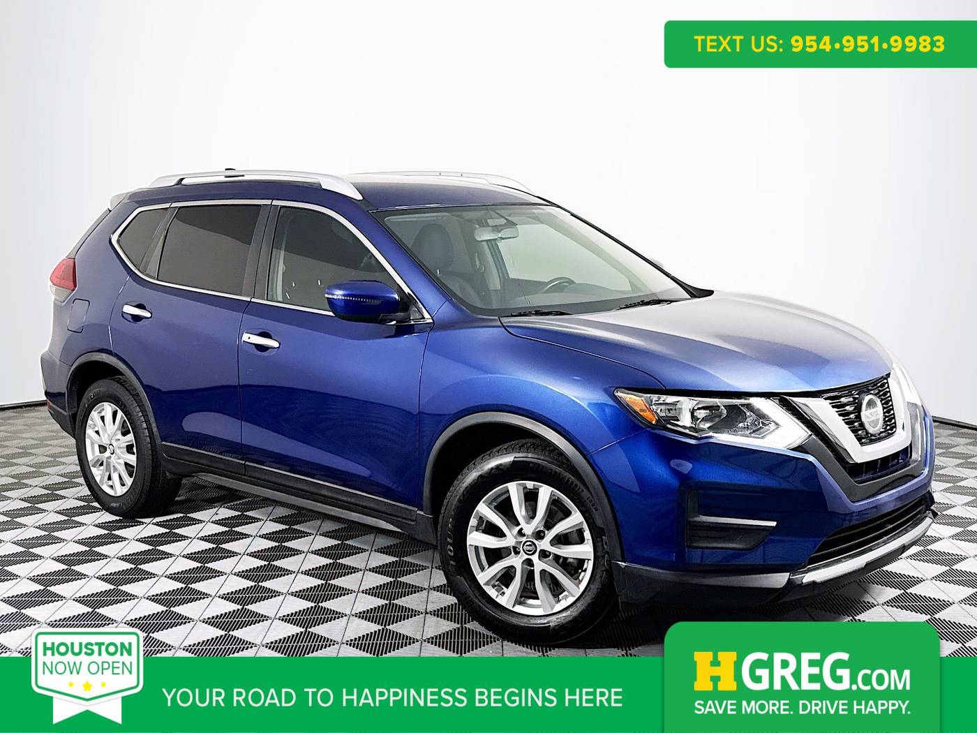 2018 Nissan Rogue SV — SUV — 78,488 mi — Houston, TX