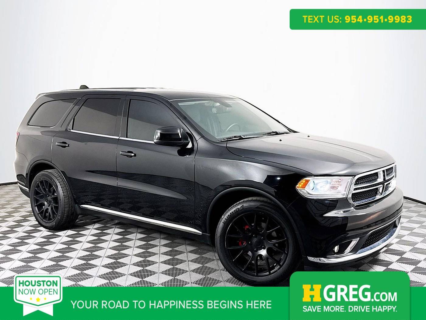 2019 Dodge Durango SXT — SUV — 84,181 mi — Houston, TX