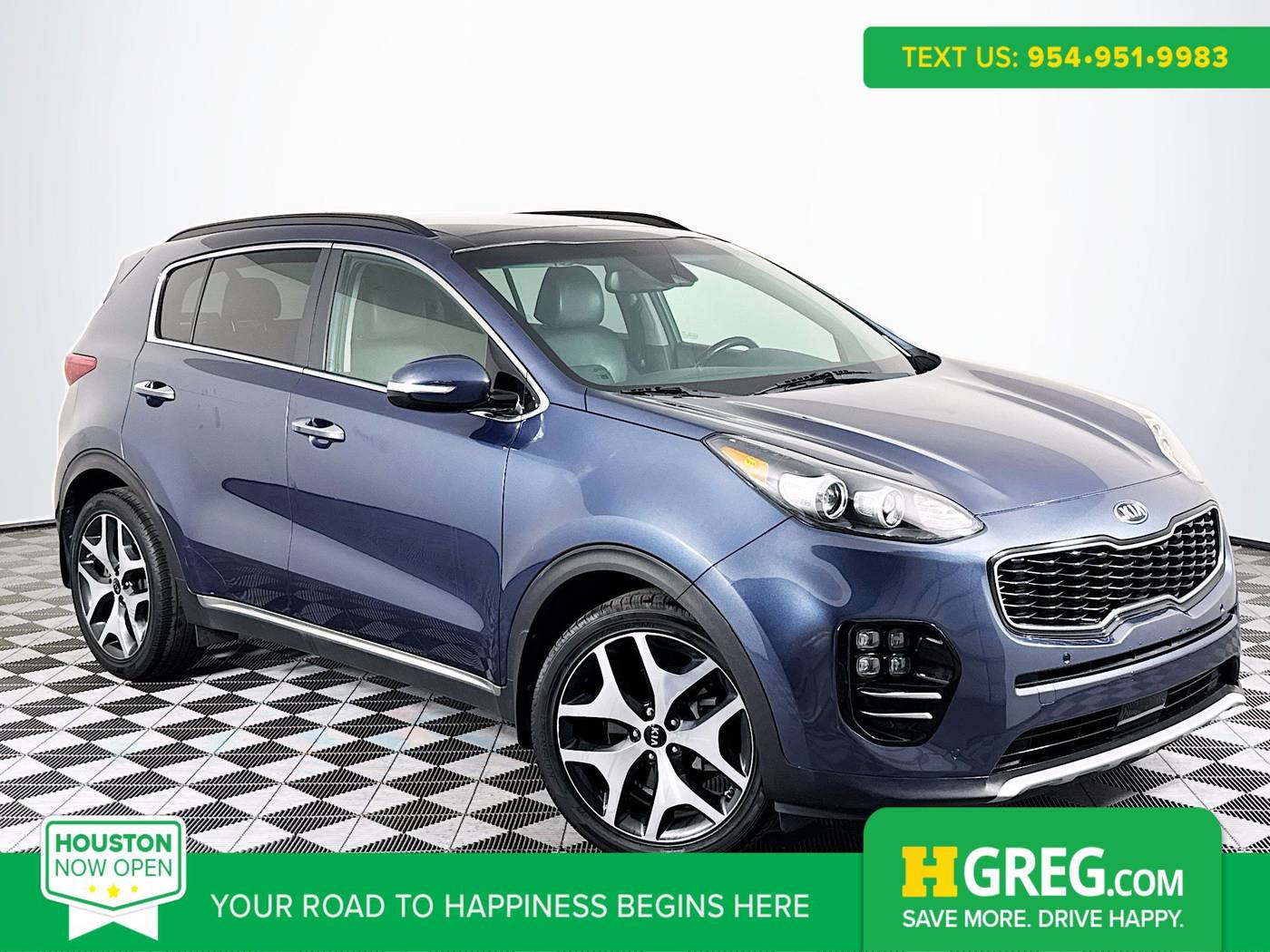 2018 Kia Sportage SX Turbo — SUV — 74,122 mi — Houston, TX
