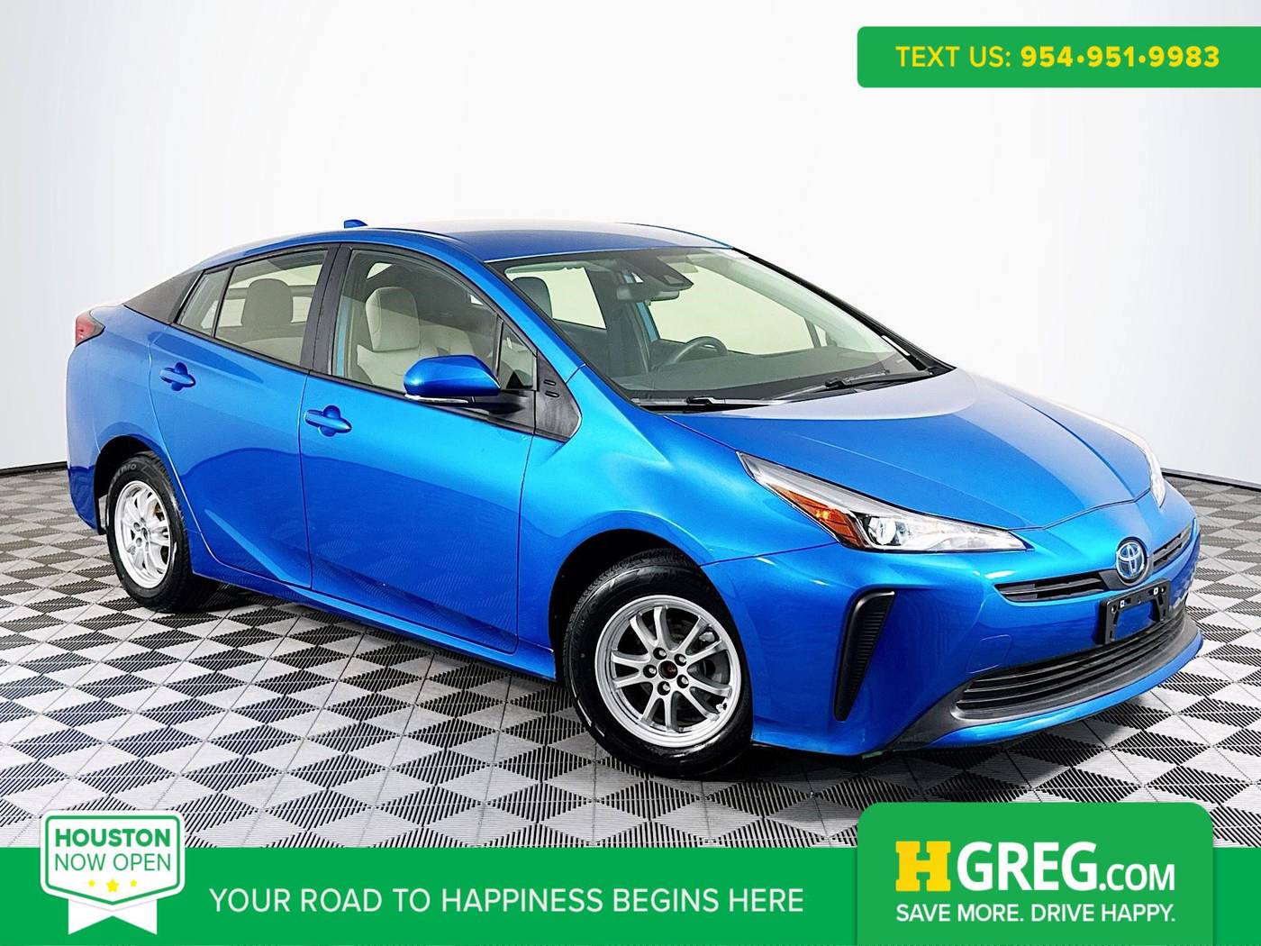 2021 Toyota Prius L Eco — Hatchback — 15,020 mi — Houston, TX