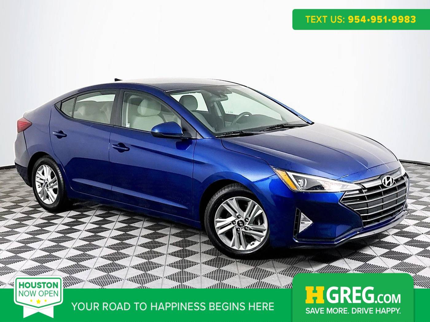 2020 Hyundai Elantra SEL — Sedan — 40,719 mi — Houston, TX