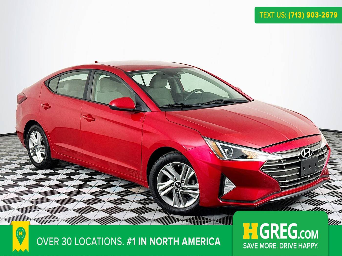 2020 Hyundai Elantra SEL — Sedan — 77,821 mi — Houston, TX