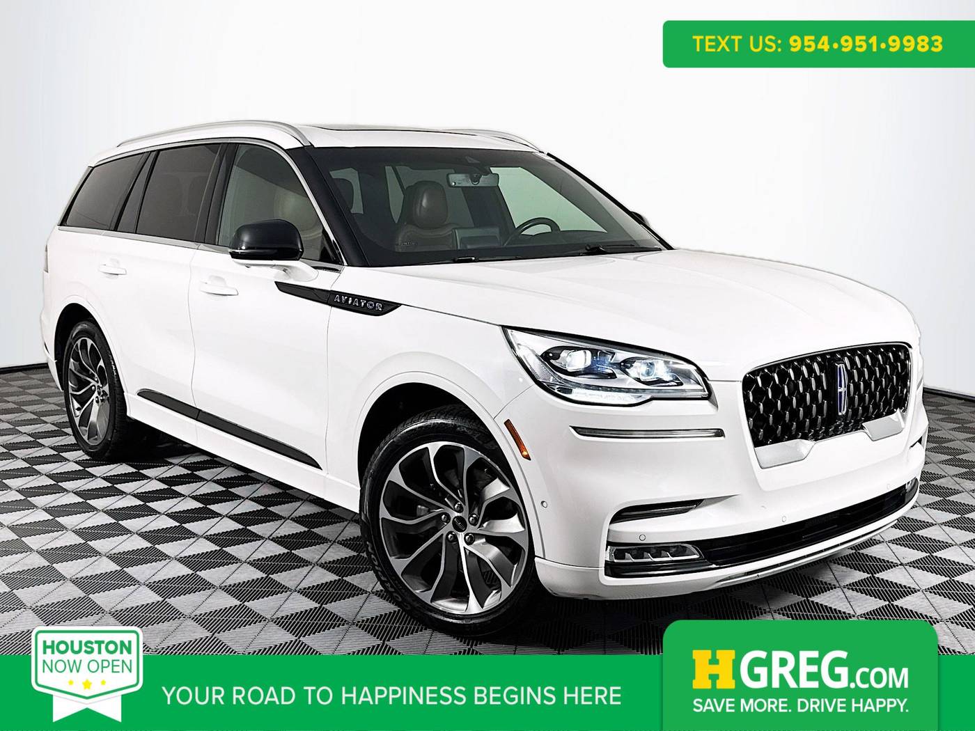 2021 Lincoln Aviator Grand Touring — SUV — 24,675 mi — Houston, TX