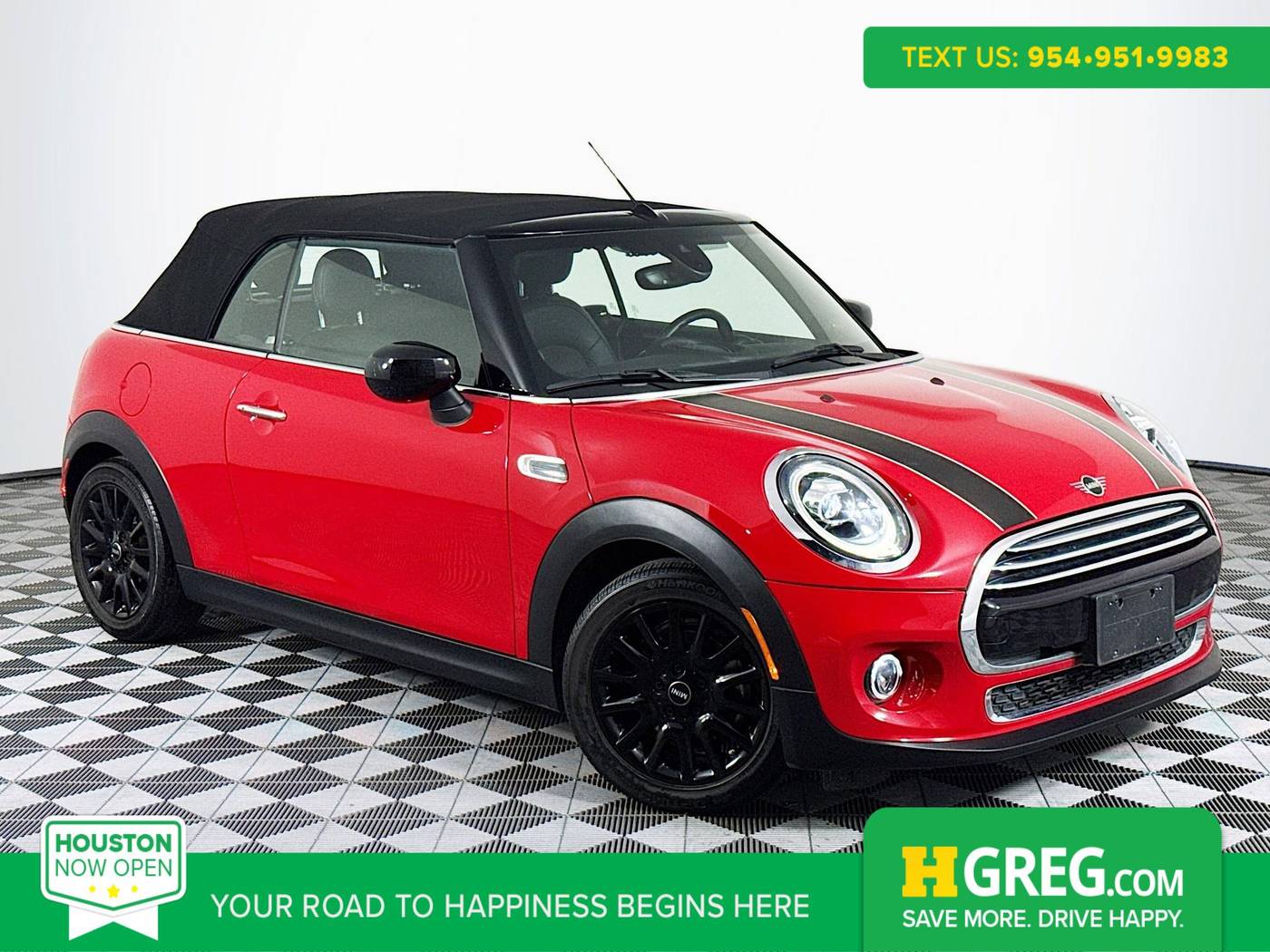 2021 MINI Convertible Cooper — Convertible — 20,508 mi — Houston, TX