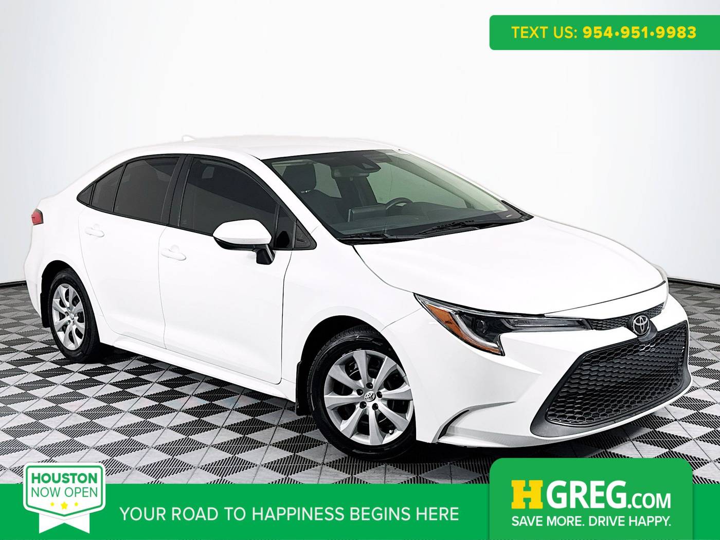 2021 Toyota Corolla LE — Sedan — 81,095 mi — Houston, TX