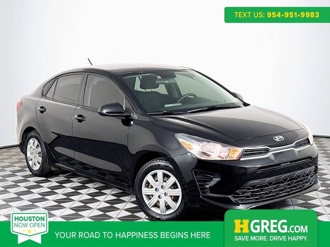2021 Kia Rio S — Sedan — 76,343 mi — Houston, TX