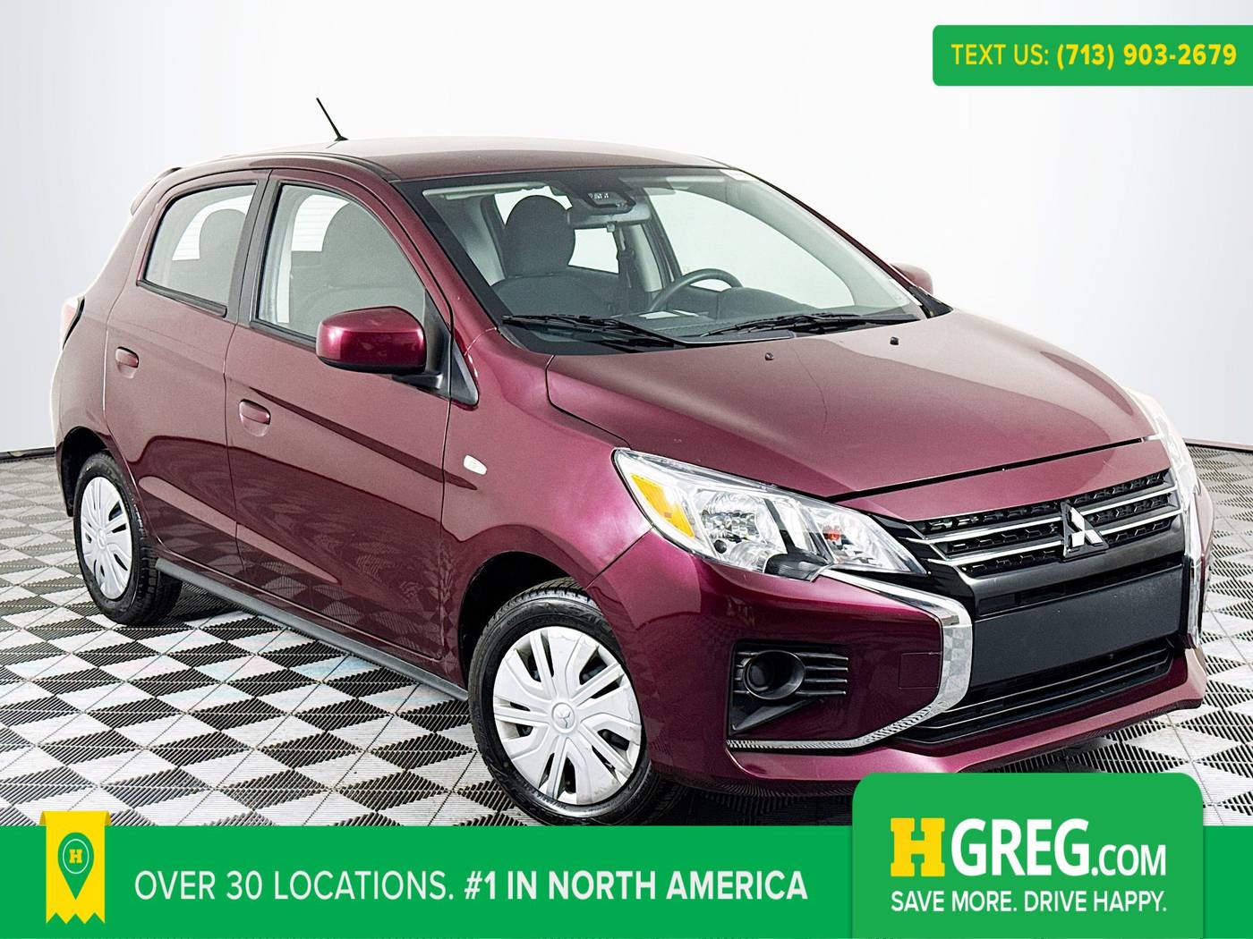 2024 Mitsubishi Mirage ES — Hatchback — 4,565 mi — Houston, TX