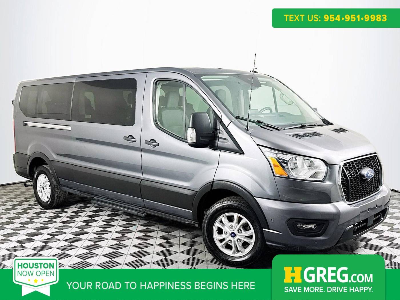 2021 Ford Transit Passenger Wagon T-350 XLT — Passenger Van — 68,512 mi — Houston, TX