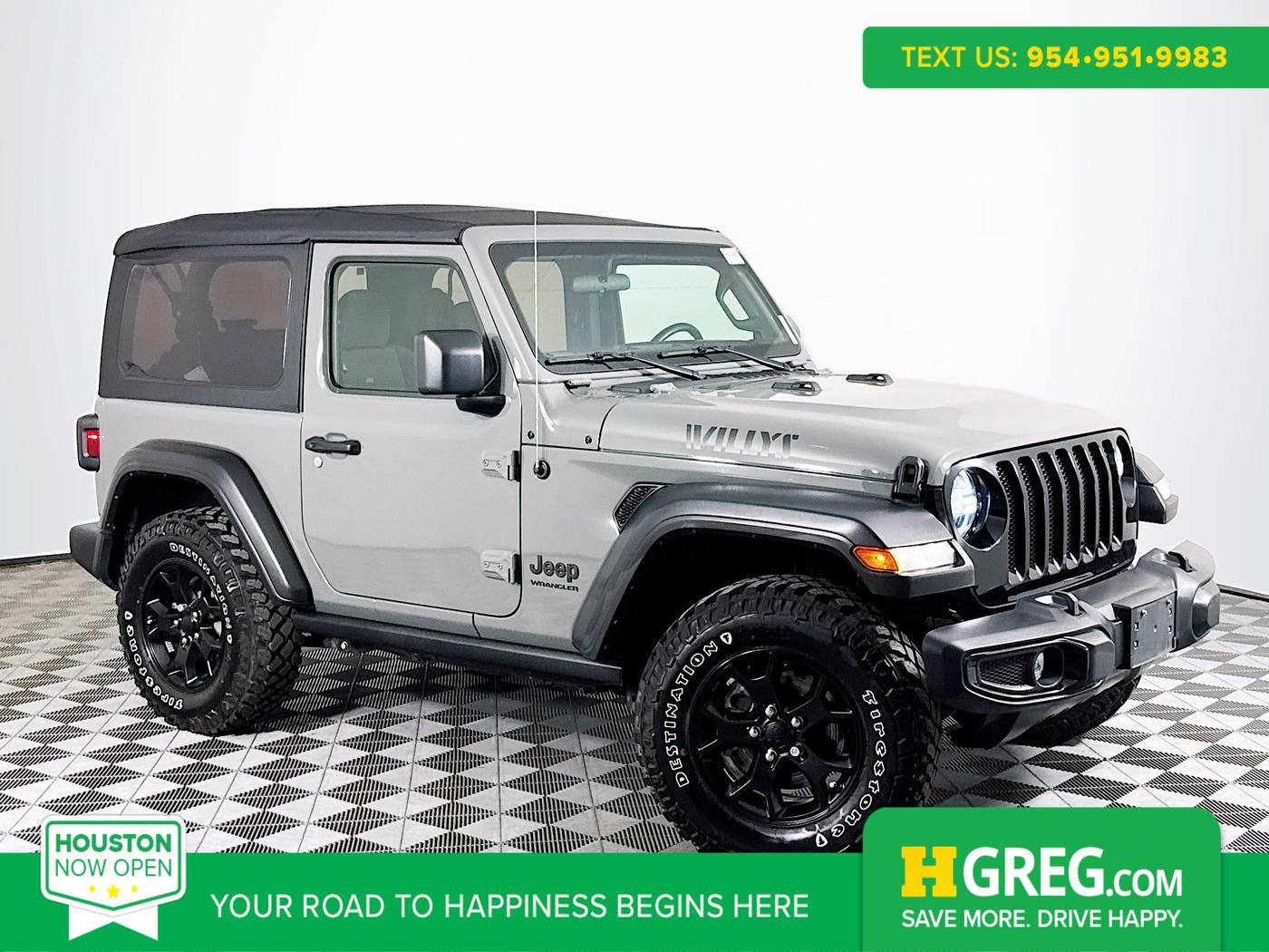 2022 Jeep Wrangler Willys — SUV — 6,347 mi — Houston, TX