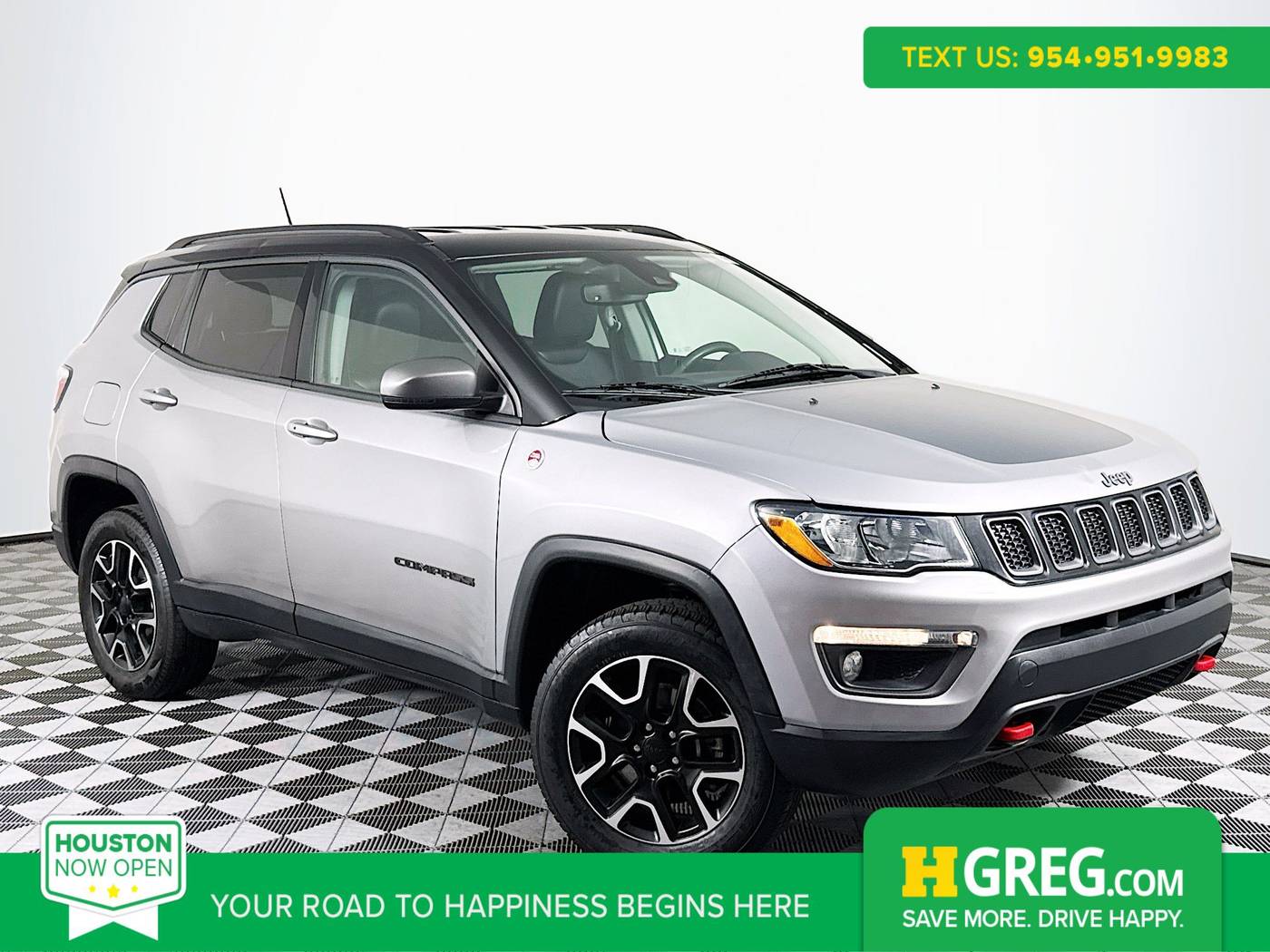 2021 Jeep Compass Trailhawk — SUV — 57,511 mi — Houston, TX