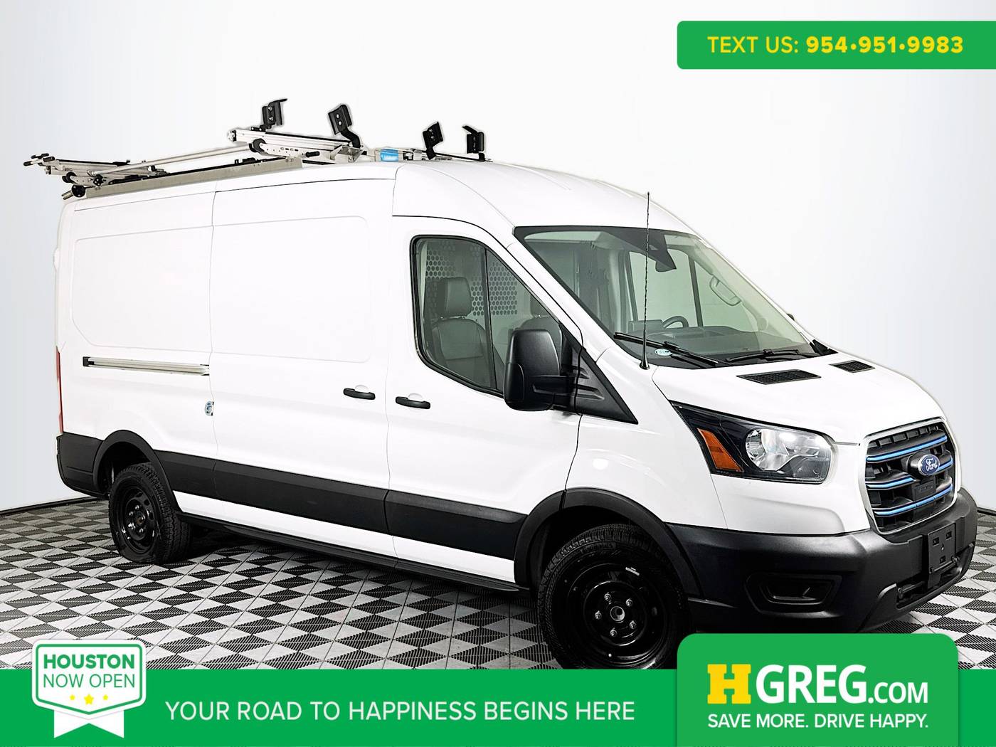 2022 Ford E-Transit Cargo Van T-350 — Cargo Van — 1,189 mi — Houston, TX