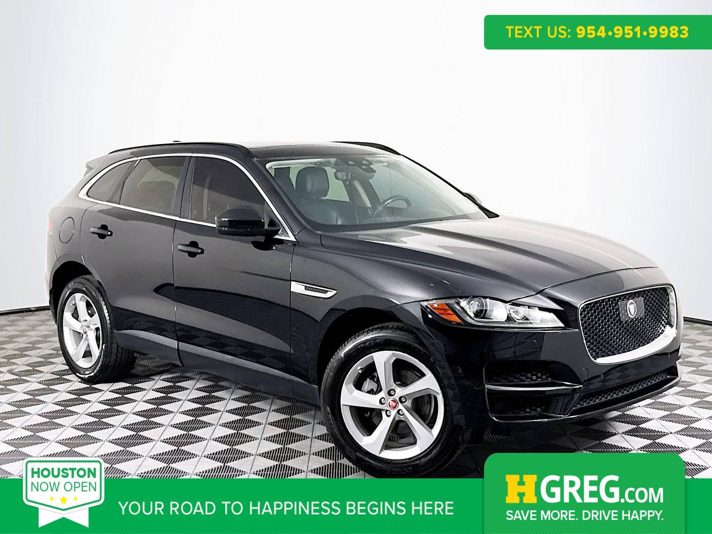 2019 Jaguar F-PACE Premium — SUV — 50,135 mi — Houston, TX