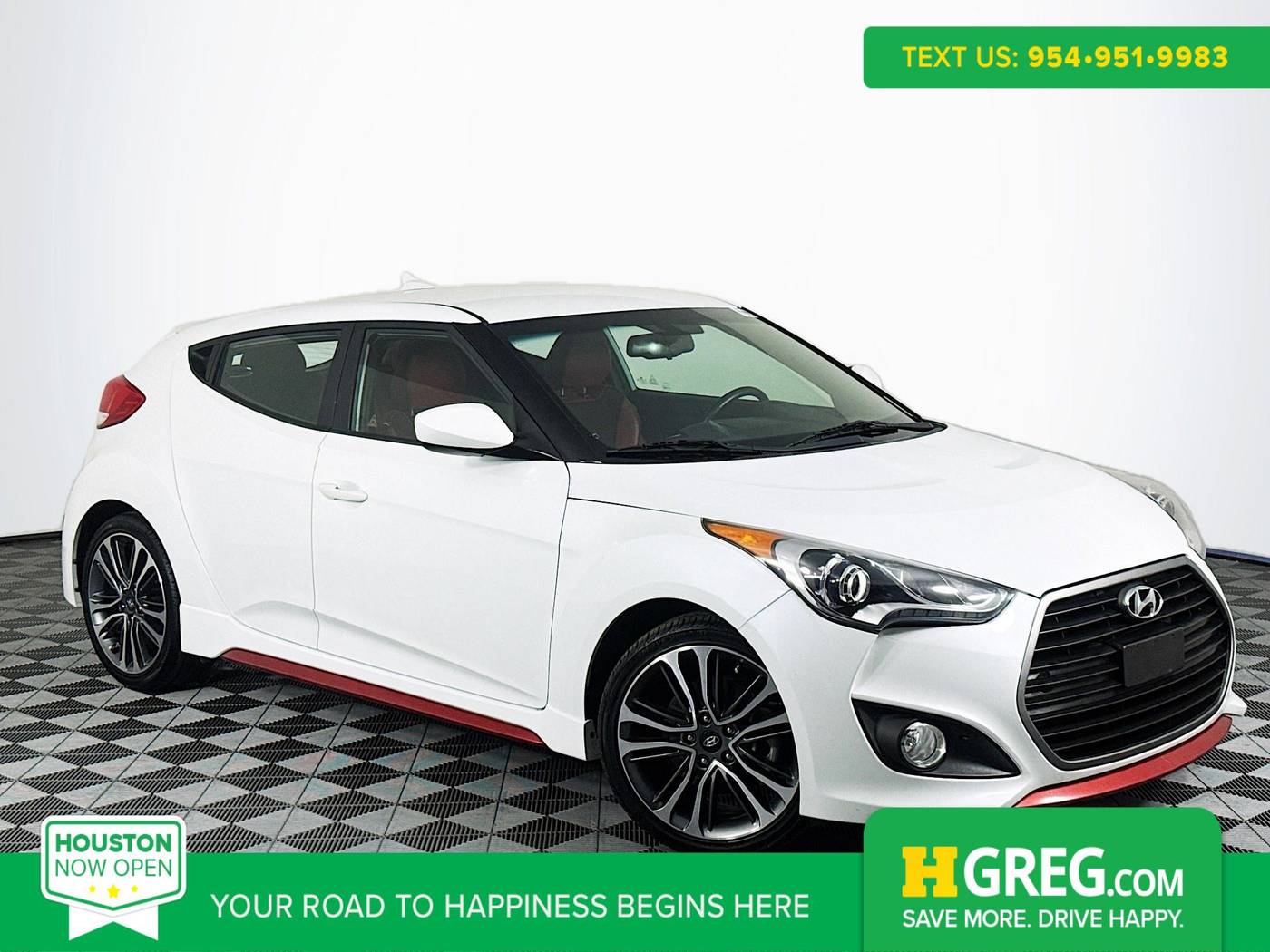 2016 Hyundai Veloster Turbo R-Spec — Hatchback — 44,283 mi — Houston, TX
