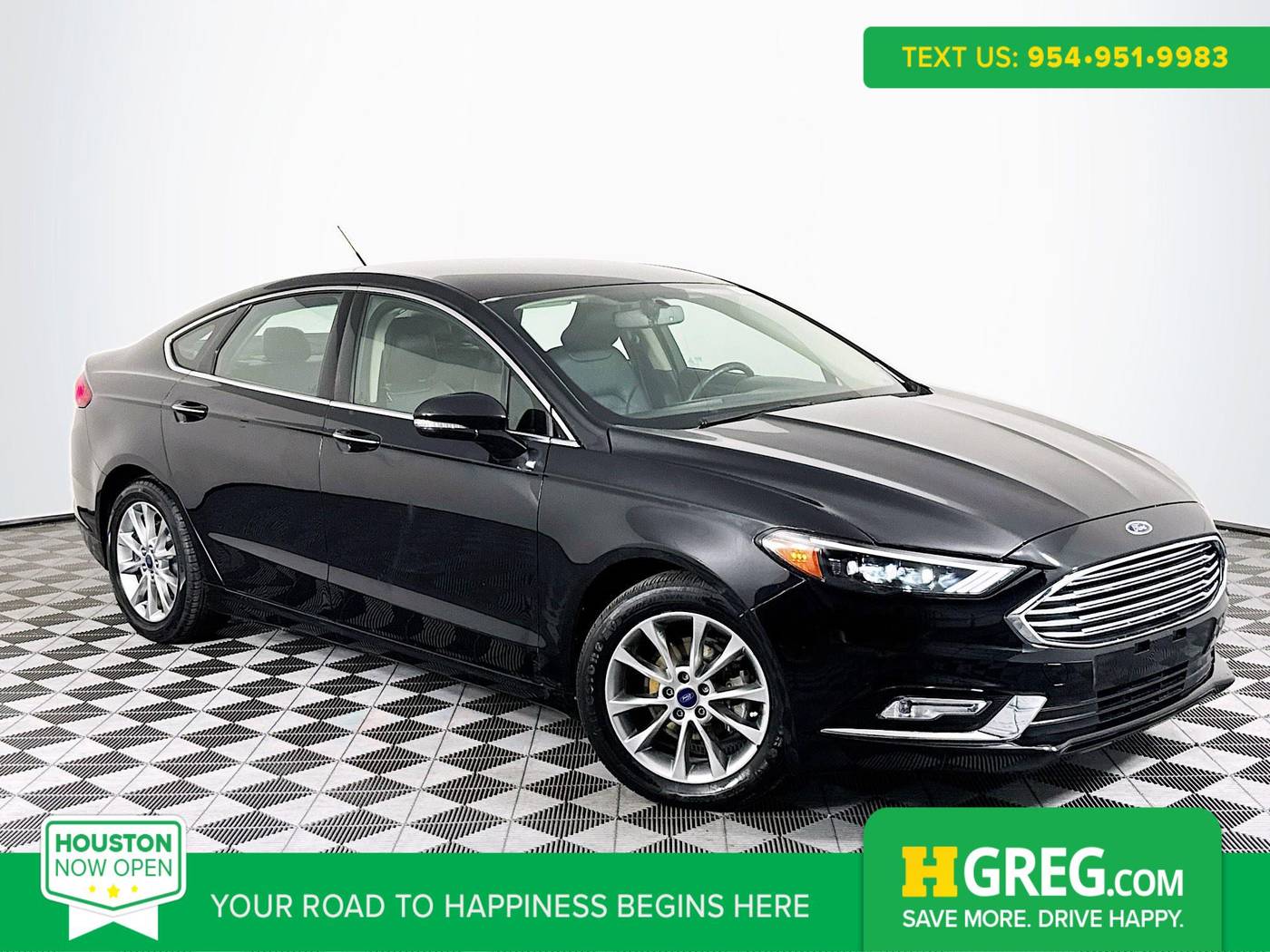 2017 Ford Fusion SE — Sedan — 61,543 mi — Houston, TX