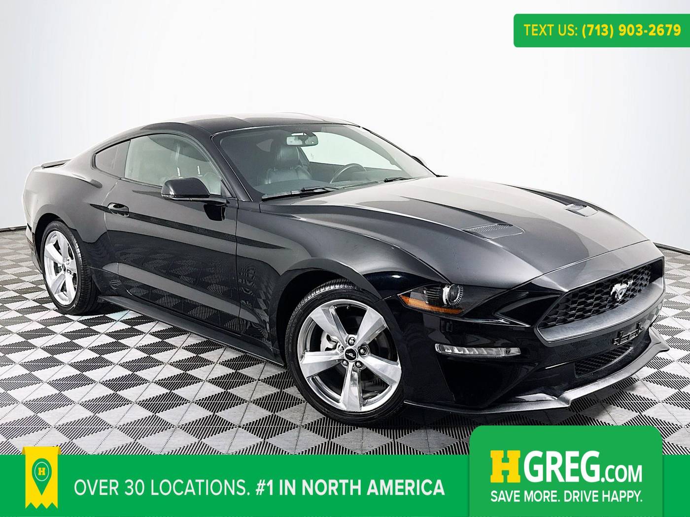 2018 Ford Mustang EcoBoost Premium — Coupe — 64,102 mi — Houston, TX