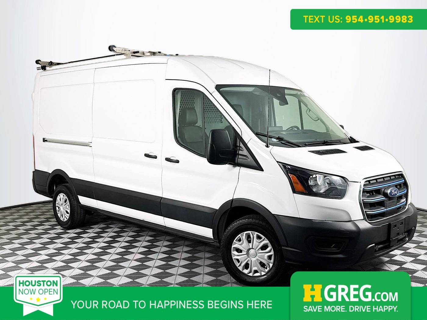 2022 Ford E-Transit Cargo Van T-350 — Cargo Van — 1,588 mi — Houston, TX