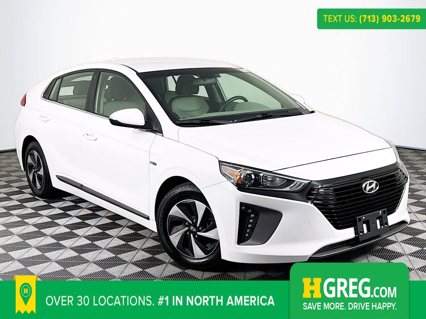 2017 Hyundai Ioniq Hybrid SEL — Hatchback — 64,842 mi — Houston, TX