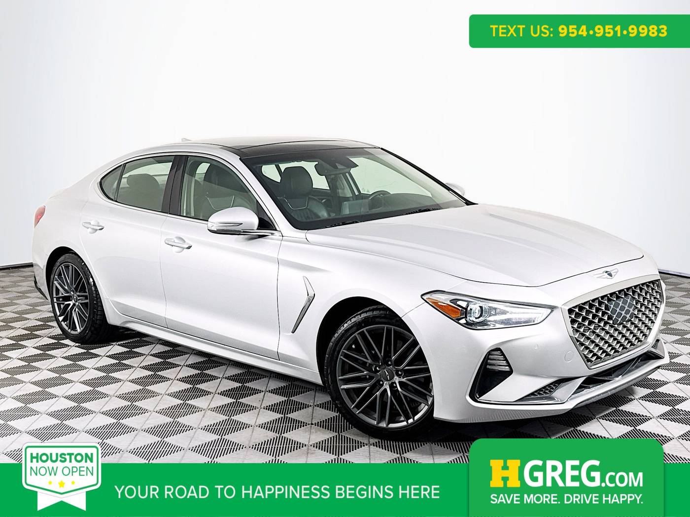 2019 Genesis G70 Advanced — Sedan — 109,198 mi — Houston, TX