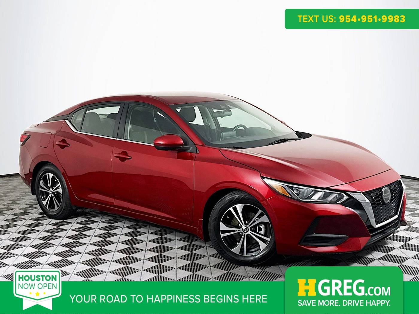 2021 Nissan Sentra SV — Sedan — 72,270 mi — Houston, TX
