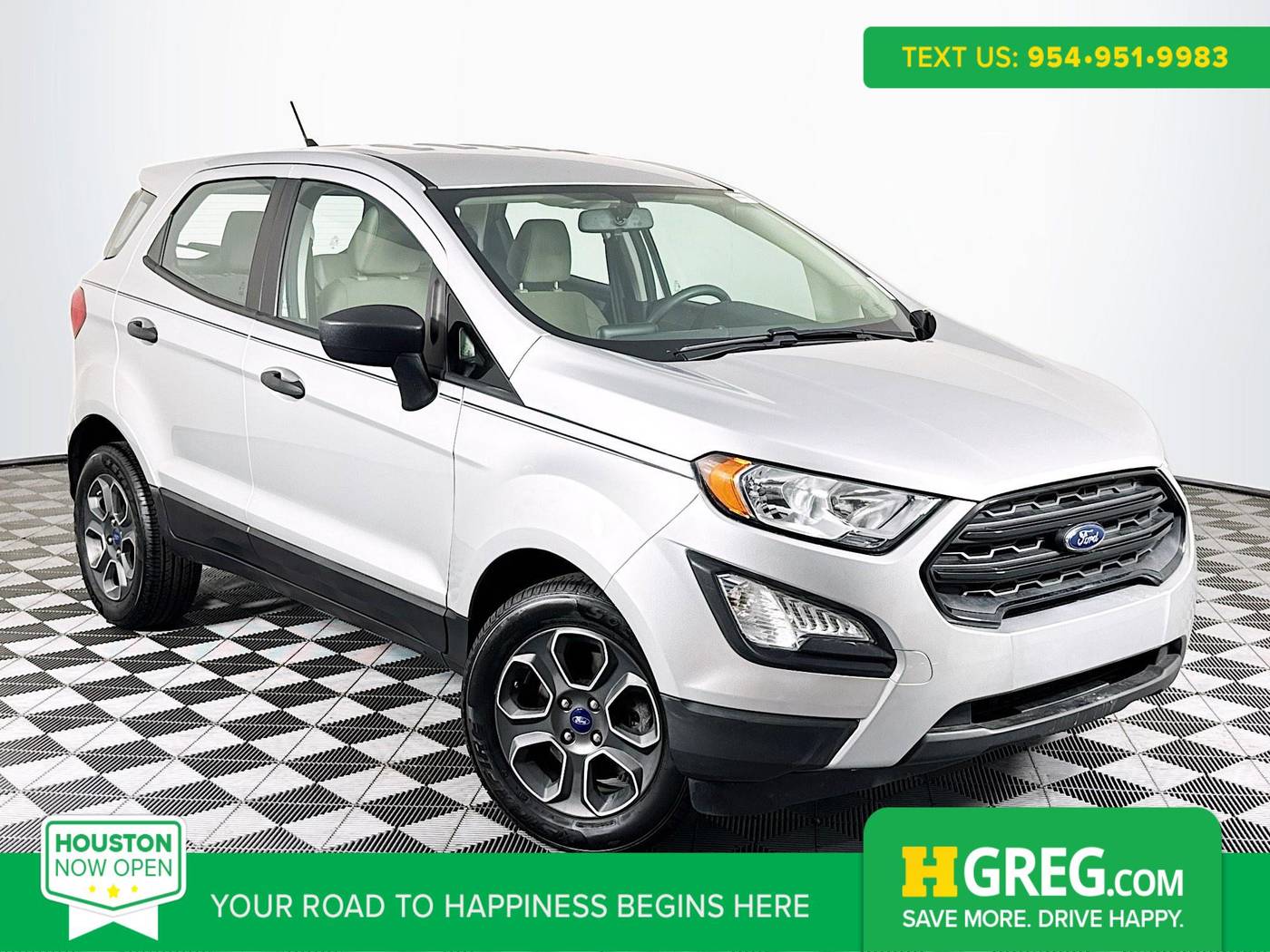 2021 Ford EcoSport S — SUV — 63,288 mi — Houston, TX