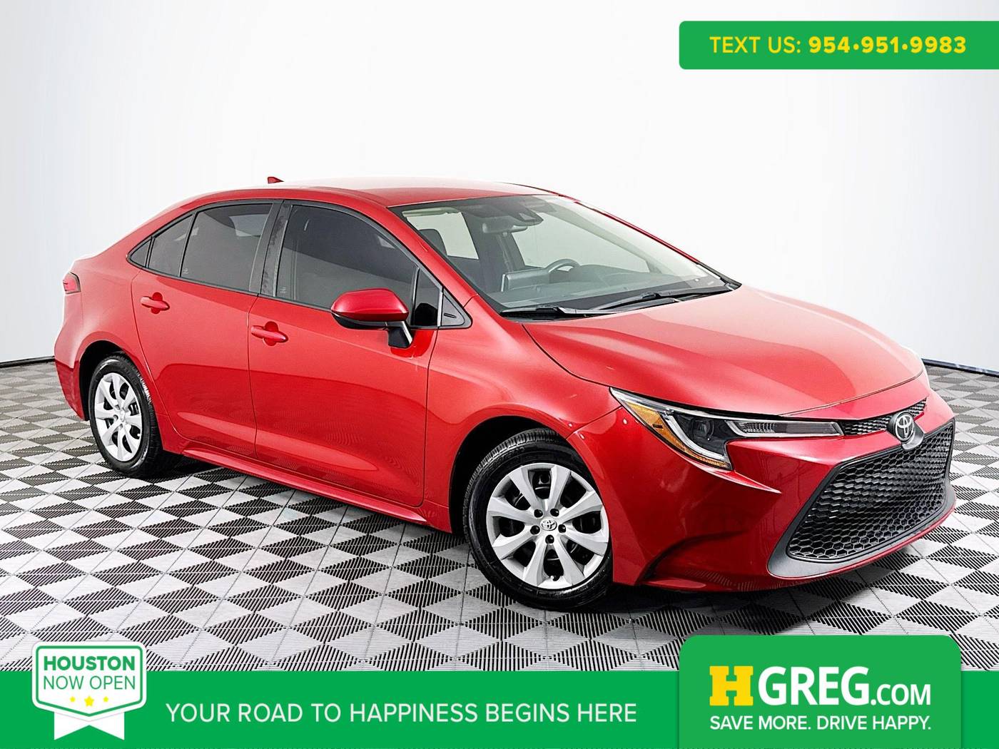2021 Toyota Corolla LE — Sedan — 73,148 mi — Houston, TX