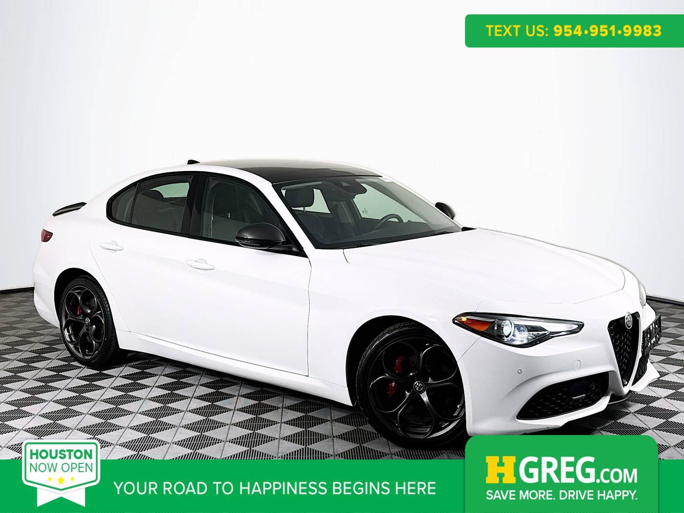 2018 Alfa Romeo Giulia Standard — Sedan — 70,716 mi — Houston, TX