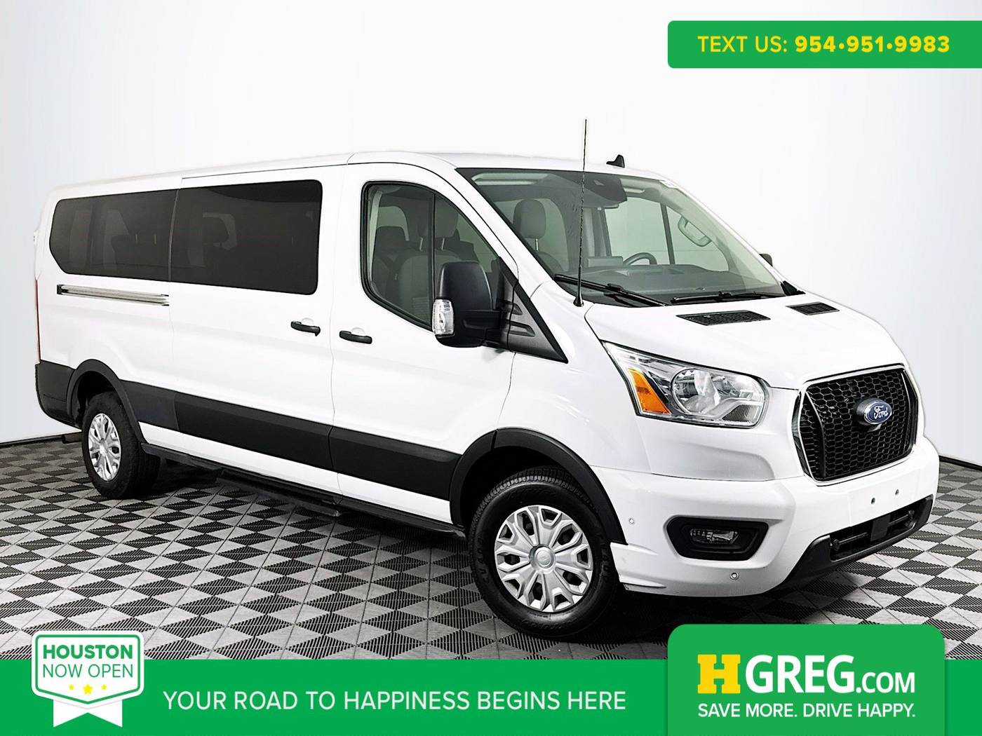 2022 Ford Transit Passenger Wagon T-350 XLT — Passenger Van — 70,720 mi — Houston, TX