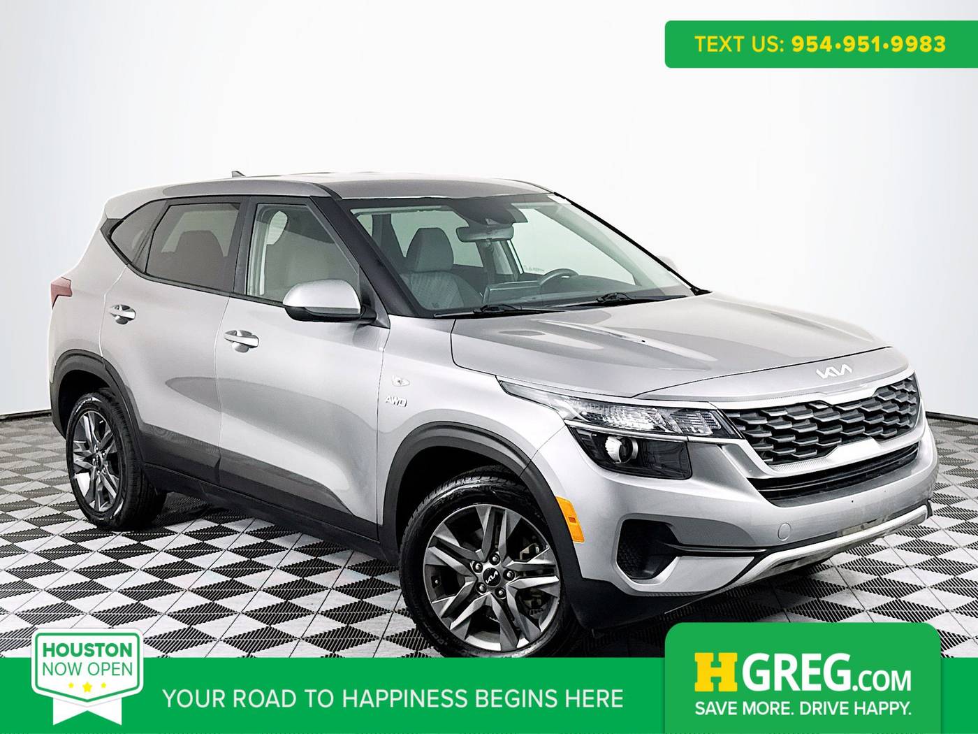 2022 Kia Seltos LX — SUV — 83,193 mi — Houston, TX