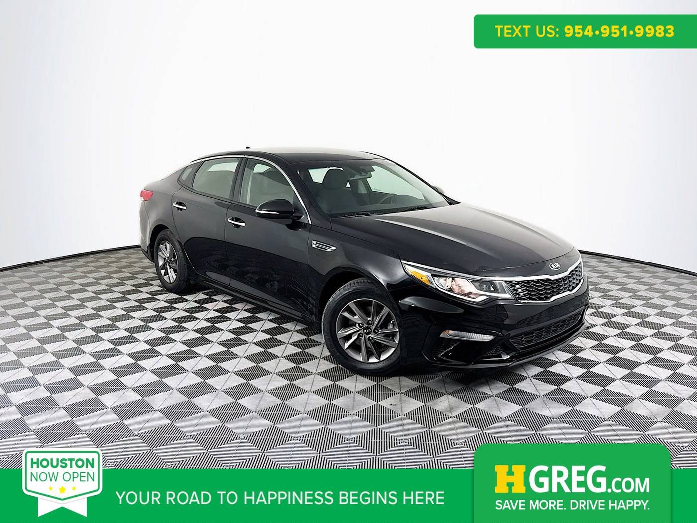 2020 Kia Optima LX — Sedan — 76,294 mi — Houston, TX