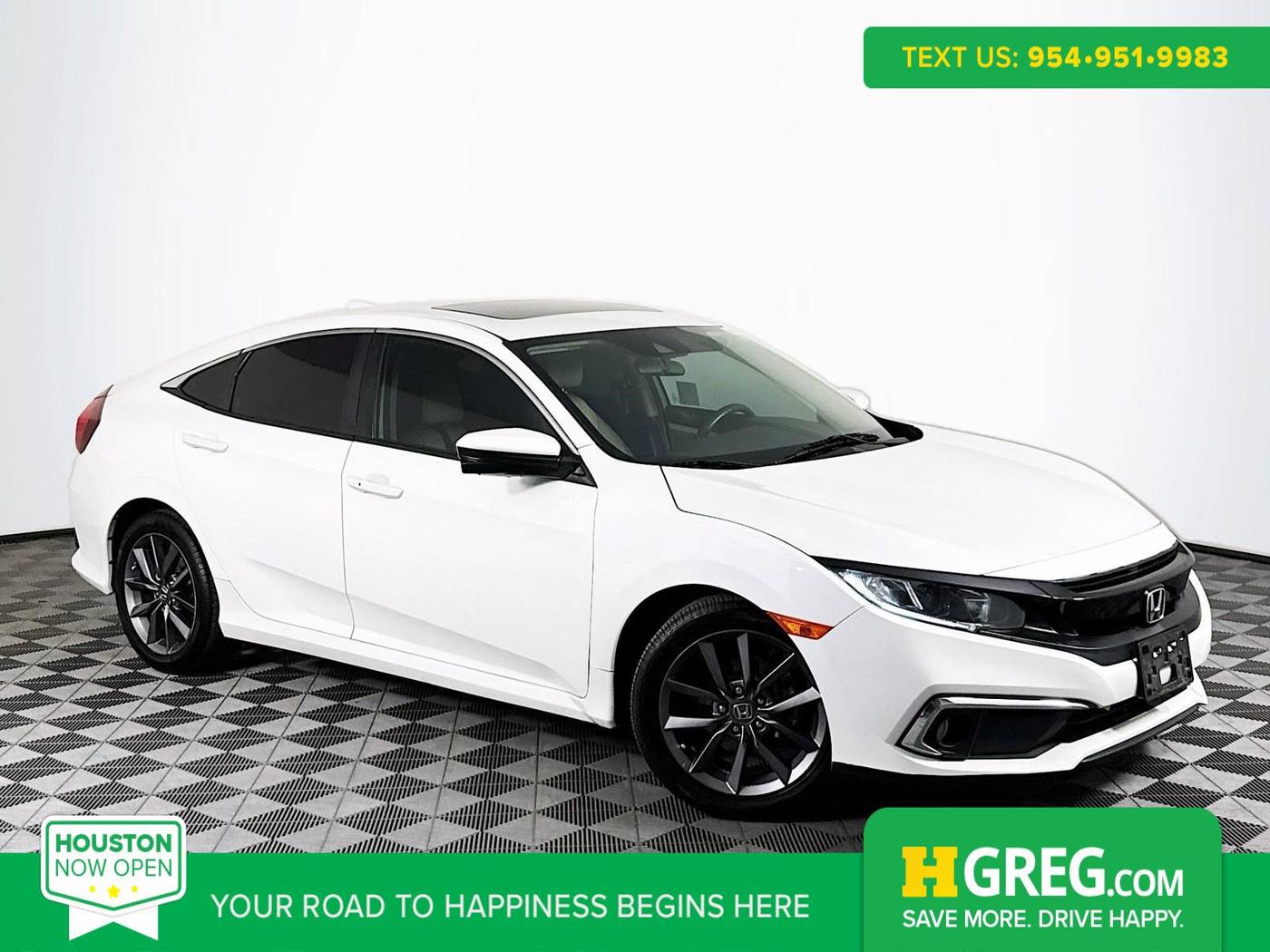 2020 Honda Civic EX — Sedan — 73,288 mi — Houston, TX