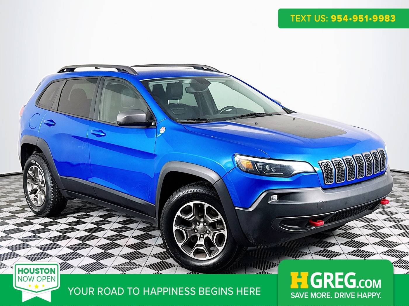 2020 Jeep Cherokee Trailhawk — SUV — 74,661 mi — Houston, TX