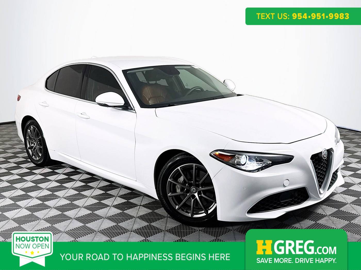 2018 Alfa Romeo Giulia Standard — Sedan — 56,326 mi — Houston, TX