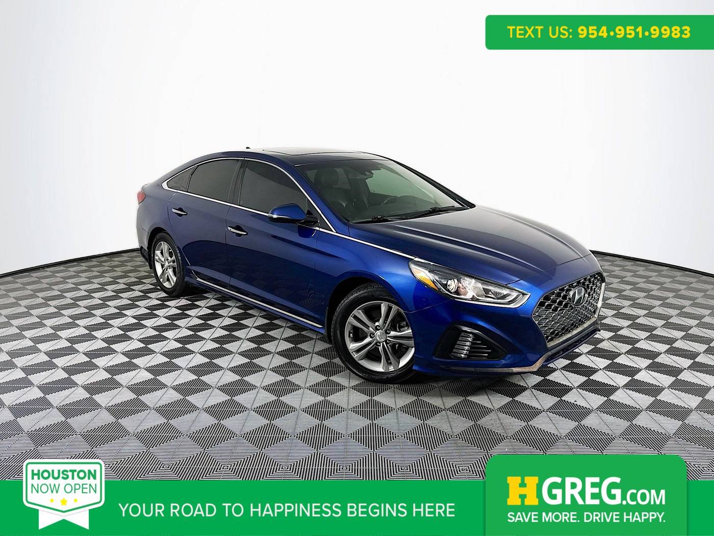 2019 Hyundai Sonata Sport — Sedan — 75,536 mi — Houston, TX