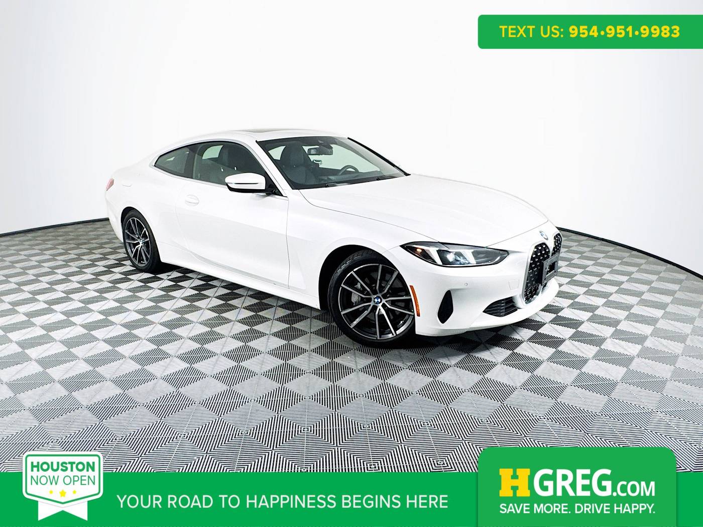 2025 BMW 4 Series 430i — Coupe — 15,906 mi — Houston, TX