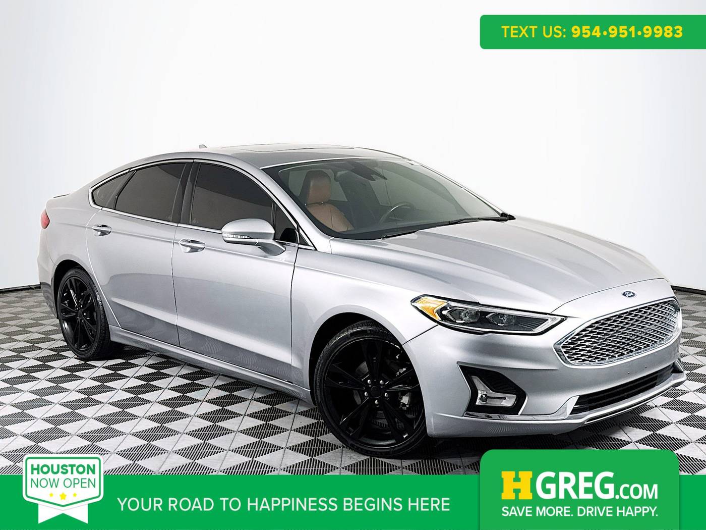 2020 Ford Fusion Titanium — Sedan — 67,846 mi — Houston, TX