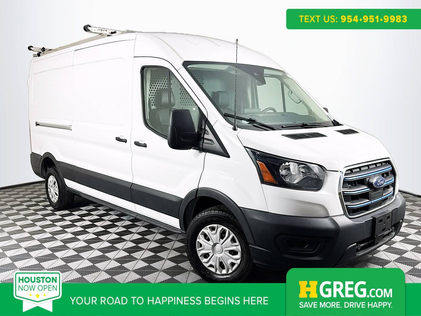 2022 Ford E-Transit Cargo Van T-350 — Cargo Van — 382 mi — Houston, TX