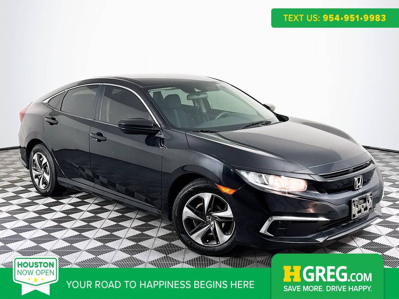 2021 Honda Civic LX — Sedan — 62,297 mi — Houston, TX