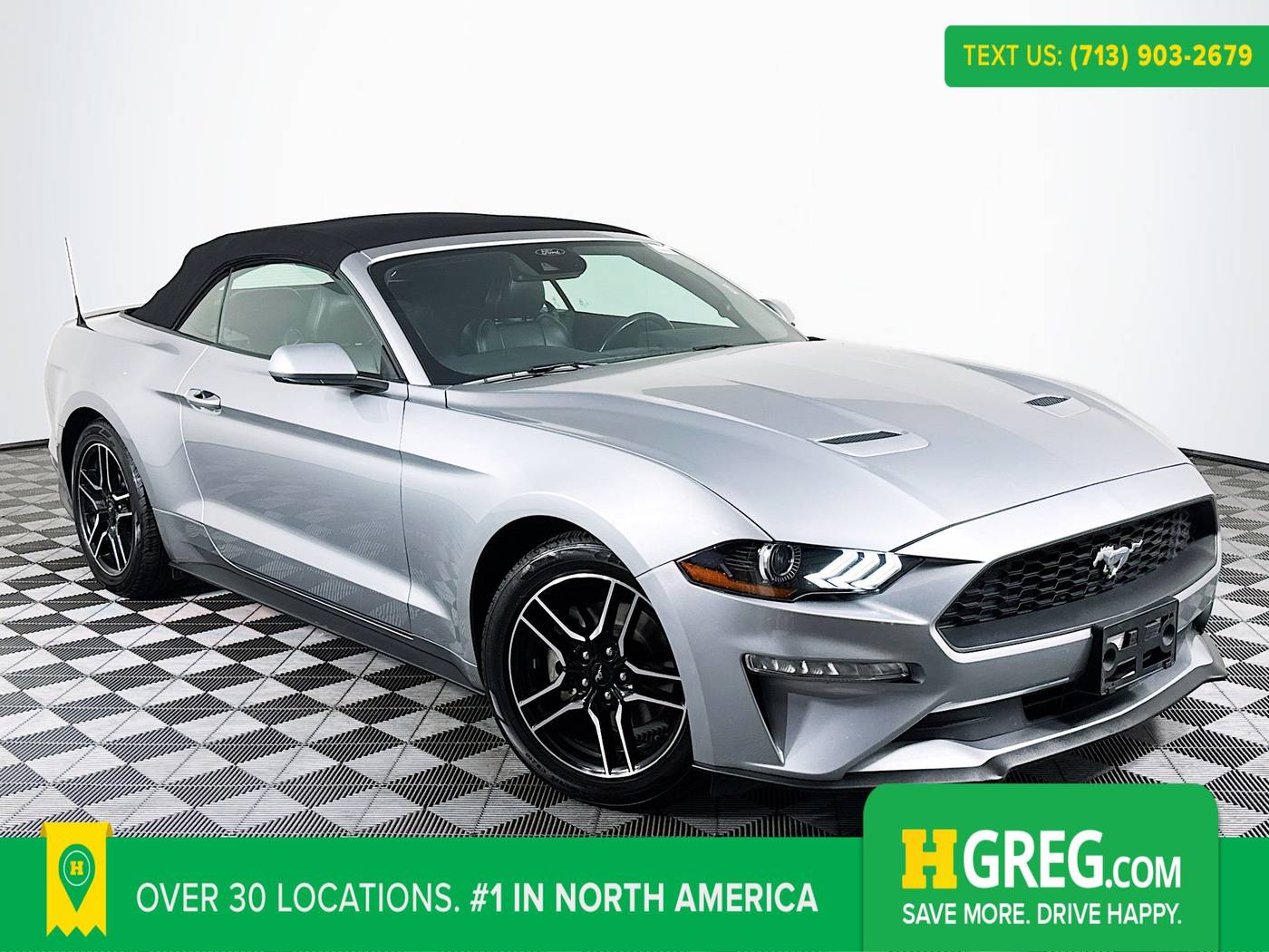 2023 Ford Mustang EcoBoost Premium — Convertible — 61,715 mi — Houston, TX