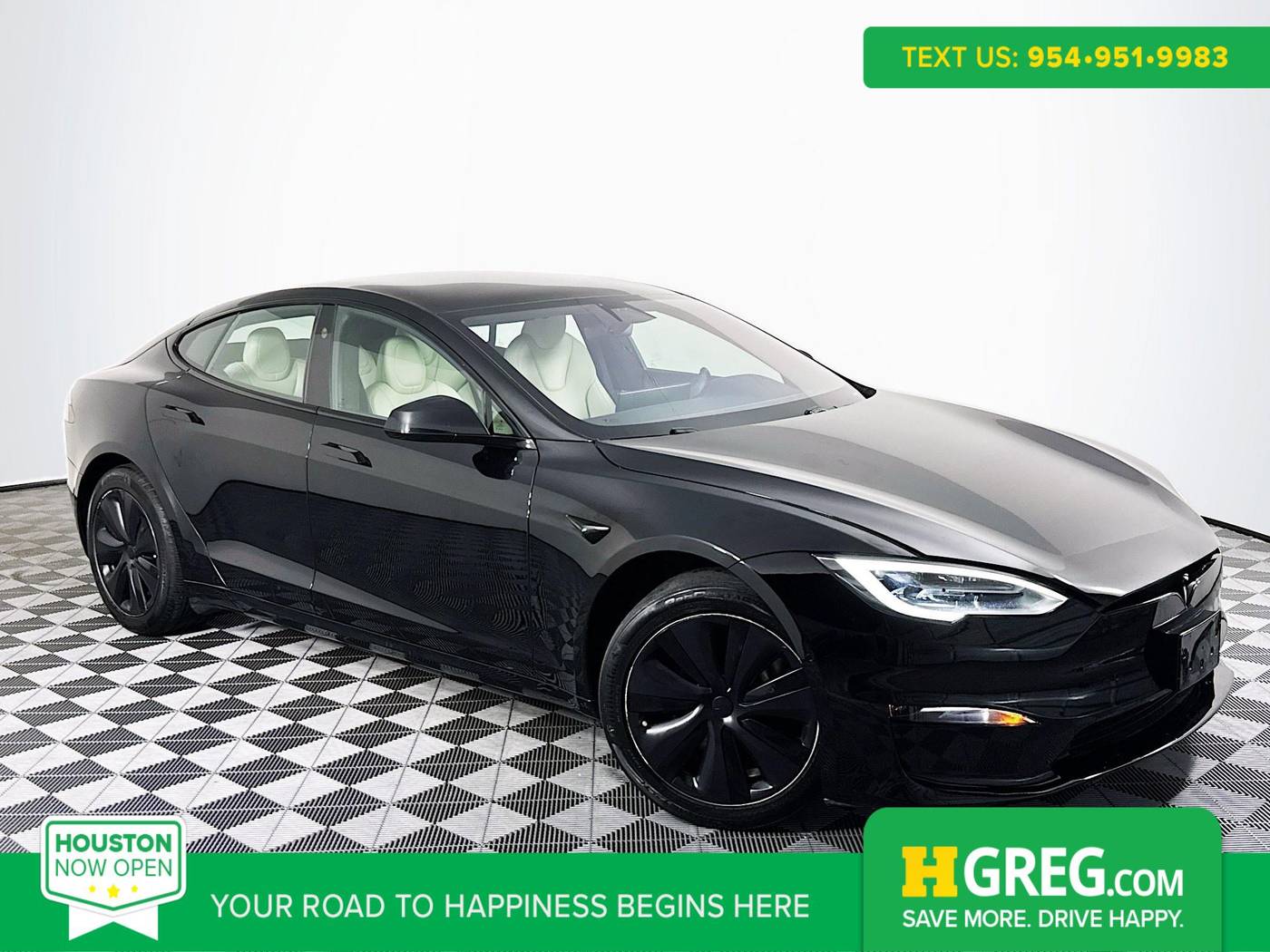 2022 Tesla Model S Long Range — Hatchback — 45,137 mi — Houston, TX