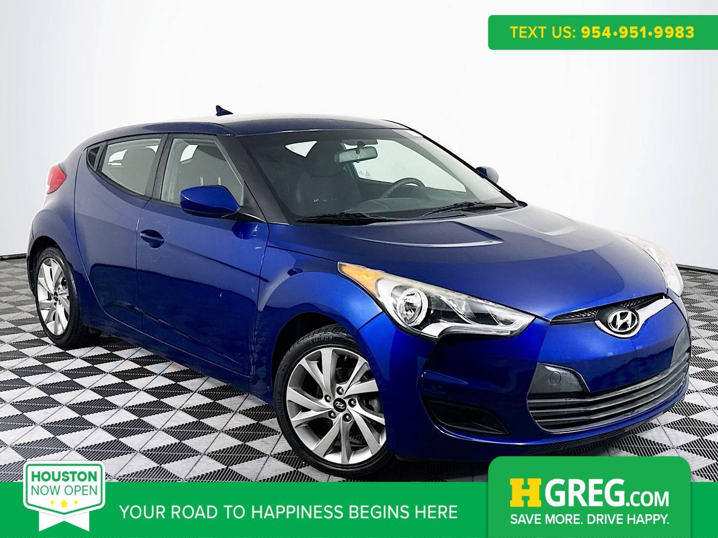 2016 Hyundai Veloster Base — Hatchback — 43,624 mi — Houston, TX