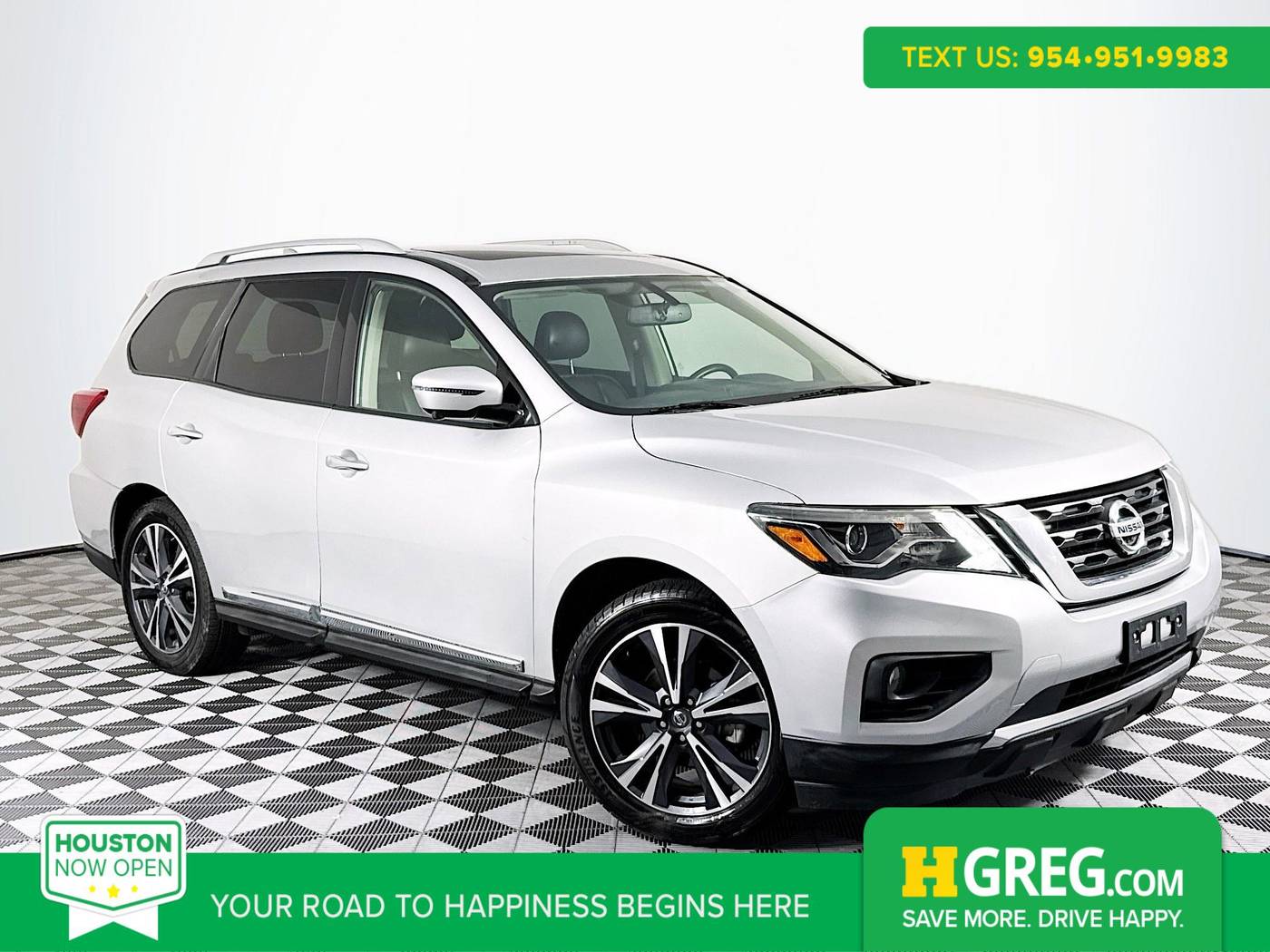 2020 Nissan Pathfinder Platinum — SUV — 87,978 mi — Houston, TX