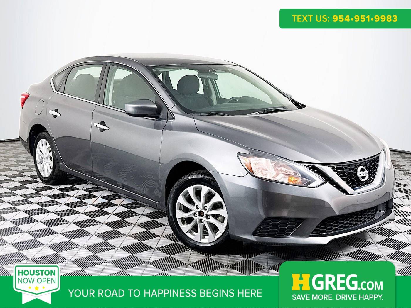 2019 Nissan Sentra SV — Sedan — 87,018 mi — Houston, TX