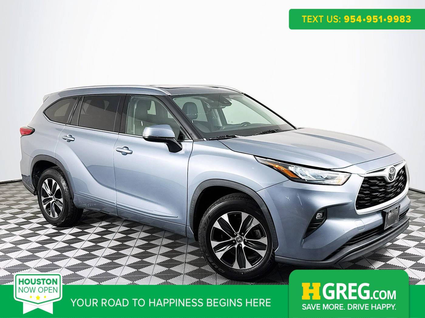 2020 Toyota Highlander XLE — SUV — 74,422 mi — Houston, TX