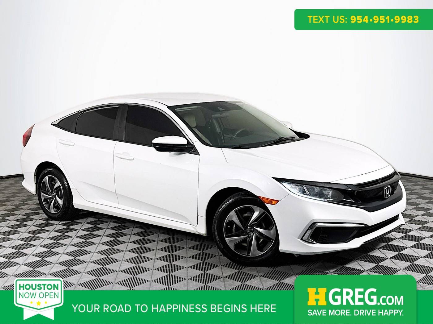 2020 Honda Civic LX — Sedan — 77,104 mi — Houston, TX