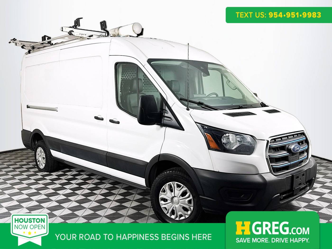 2022 Ford E-Transit Cargo Van T-350 — Cargo Van — 118 mi — Houston, TX