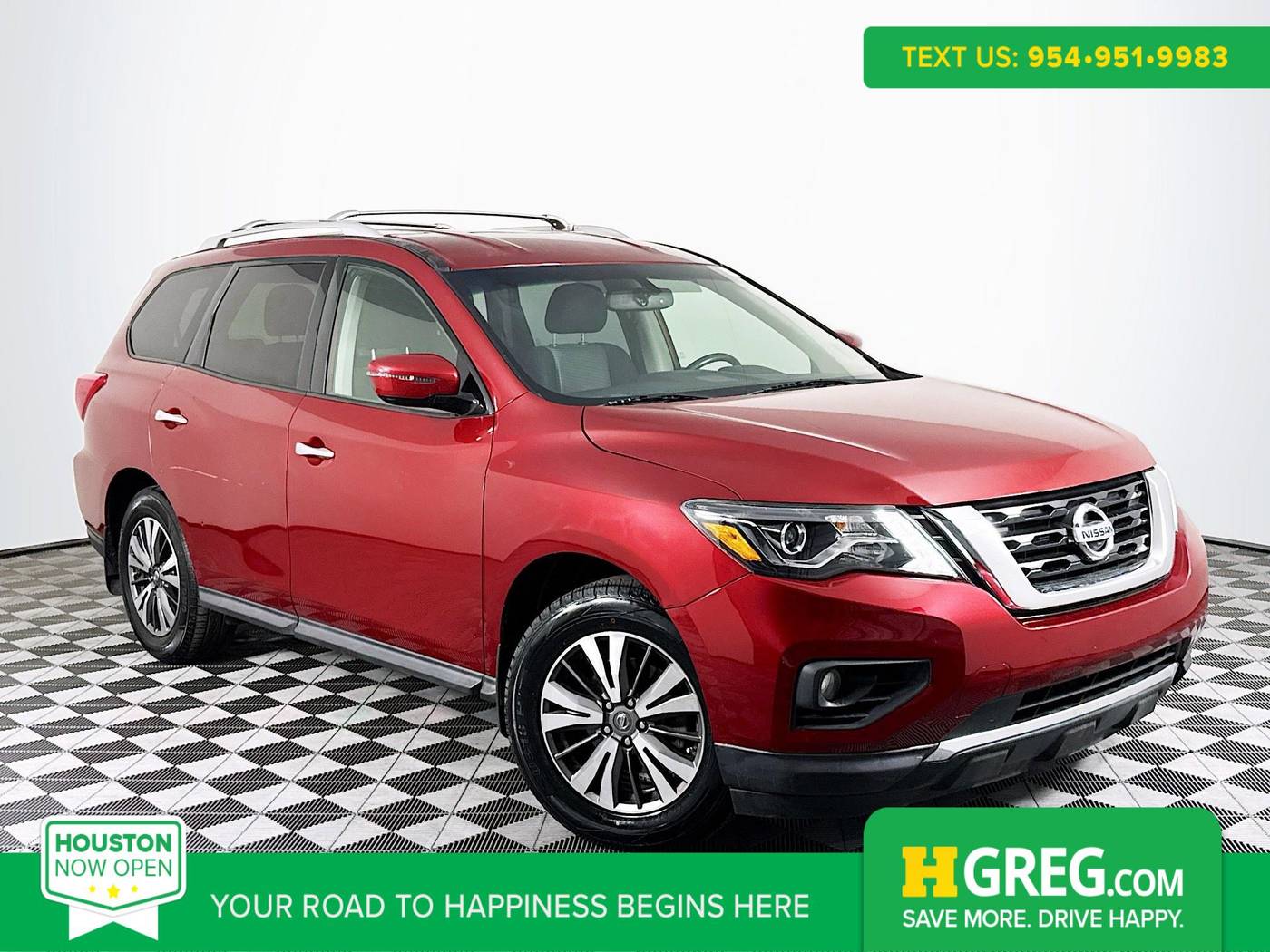 2017 Nissan Pathfinder SV — SUV — 81,355 mi — Houston, TX