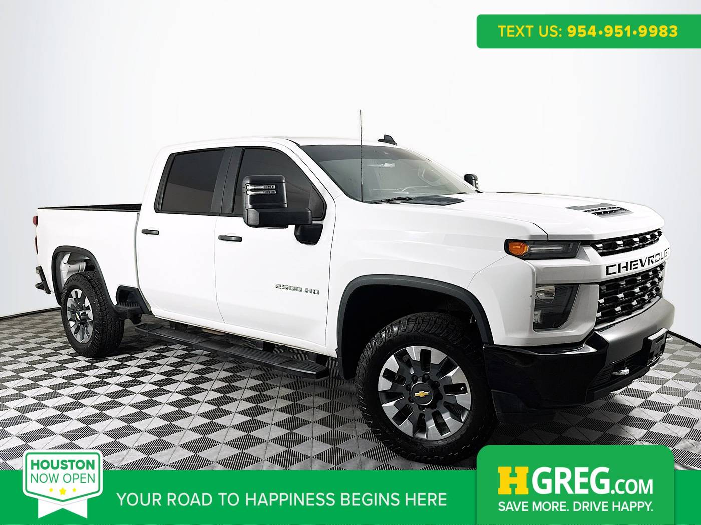 2022 Chevrolet Silverado 2500HD Custom — Pickup Truck — 70,711 mi — Houston, TX