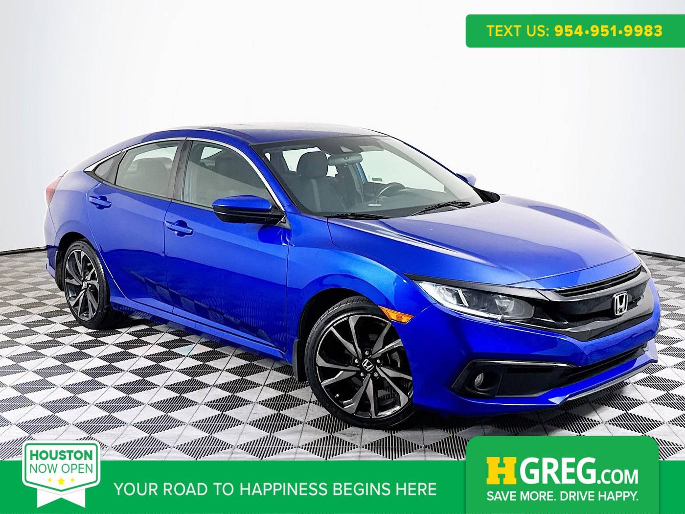 2021 Honda Civic Sport — Sedan — 45,028 mi — Houston, TX